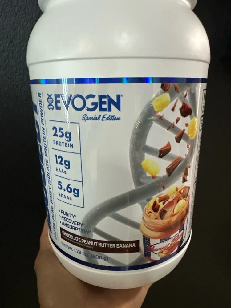 Ultra-Pure Whay Isolate Protein Powder Chocolate Peanut Butter Banana