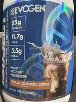 Isoject Vanilla Cold Brew Coffee Protein Powder