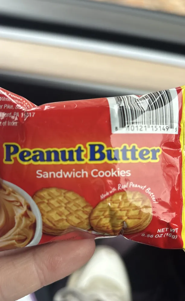 Peanut butter sandwich cookies
