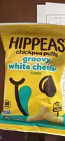 chickpea puffs groovy white cheddar flavored