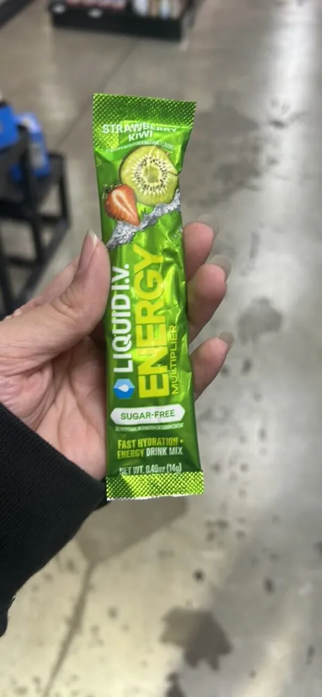 LIQUID I.V. ENERGY MULTIPLIER STARWATER KIWI STRAWBERRY FLAVORED DRINK MIX