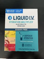 Liquid IV Hydration Multiplier Sugar Free Lemon Lime