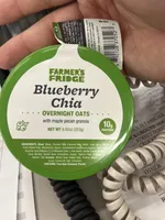 Blueberry Chia Overnight Oats
