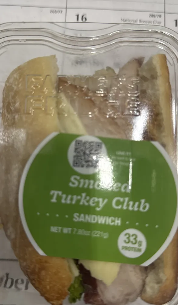 Smoked Turkey Club Sandwich