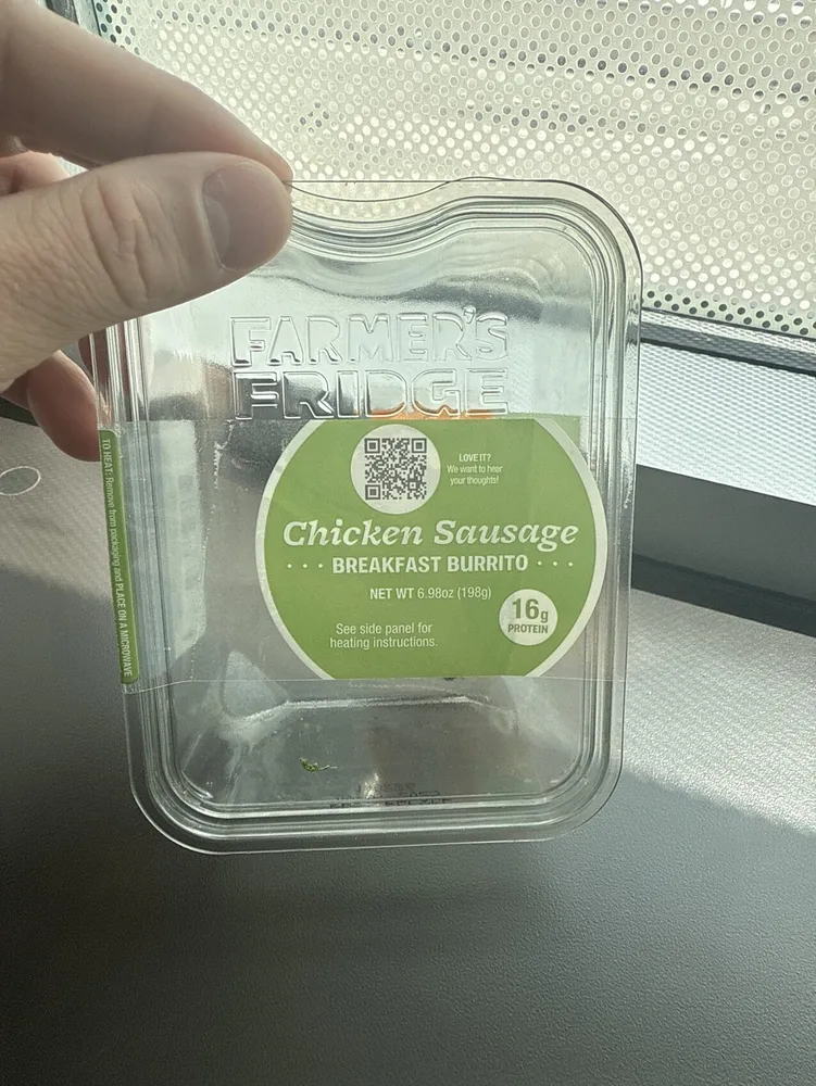 Chicken Sausage Breakfast Burrito