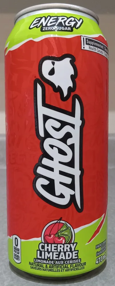 Cherry Limeade Zero Sugar Energy Drink