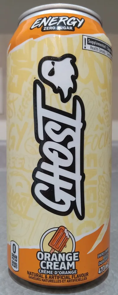 Orange Cream Energy Drink
