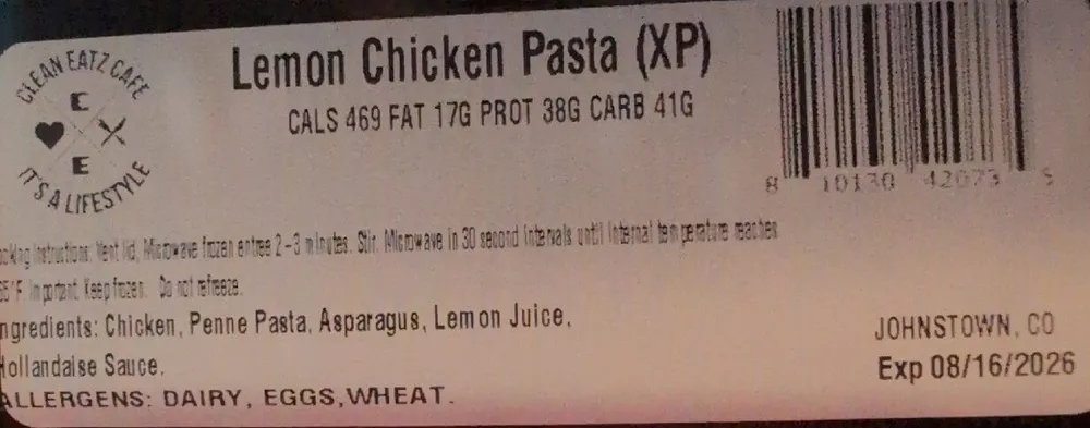 Lemon Chicken Pasta