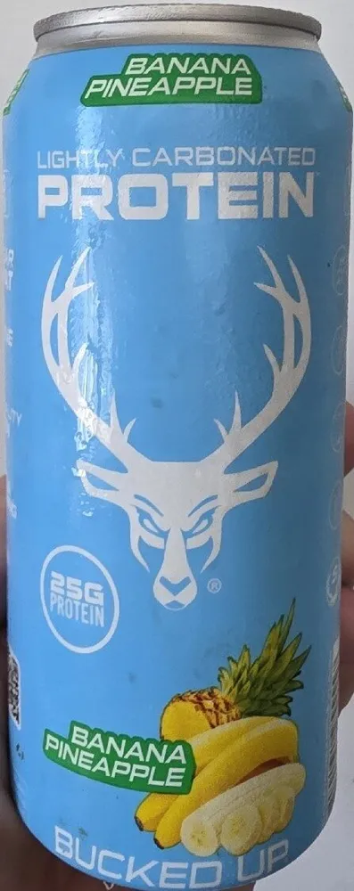 LIGHTLY CARBONATED PROTEIN BANANA PINEAPPLE