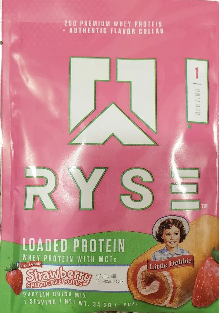Loaded Protein Little Debbie Strawberry Shortcake Rolls
