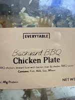 Backyard BBQ Chicken Plate