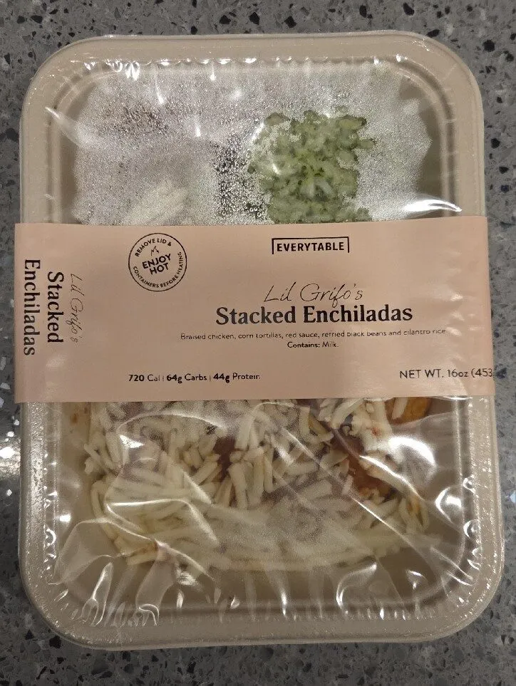 Lil Grifo's Stacked Enchiladas
