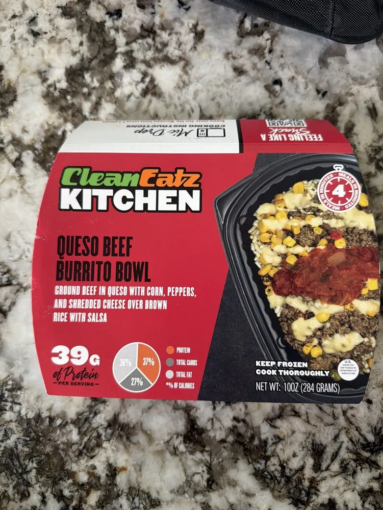 Queso Beef Burrito