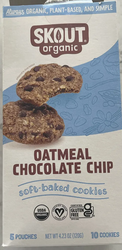 Oatmeal Chocolate Chip Soft-baked Cookies