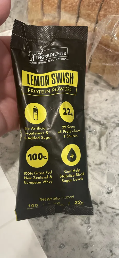 Lemon Swish Protein Powder