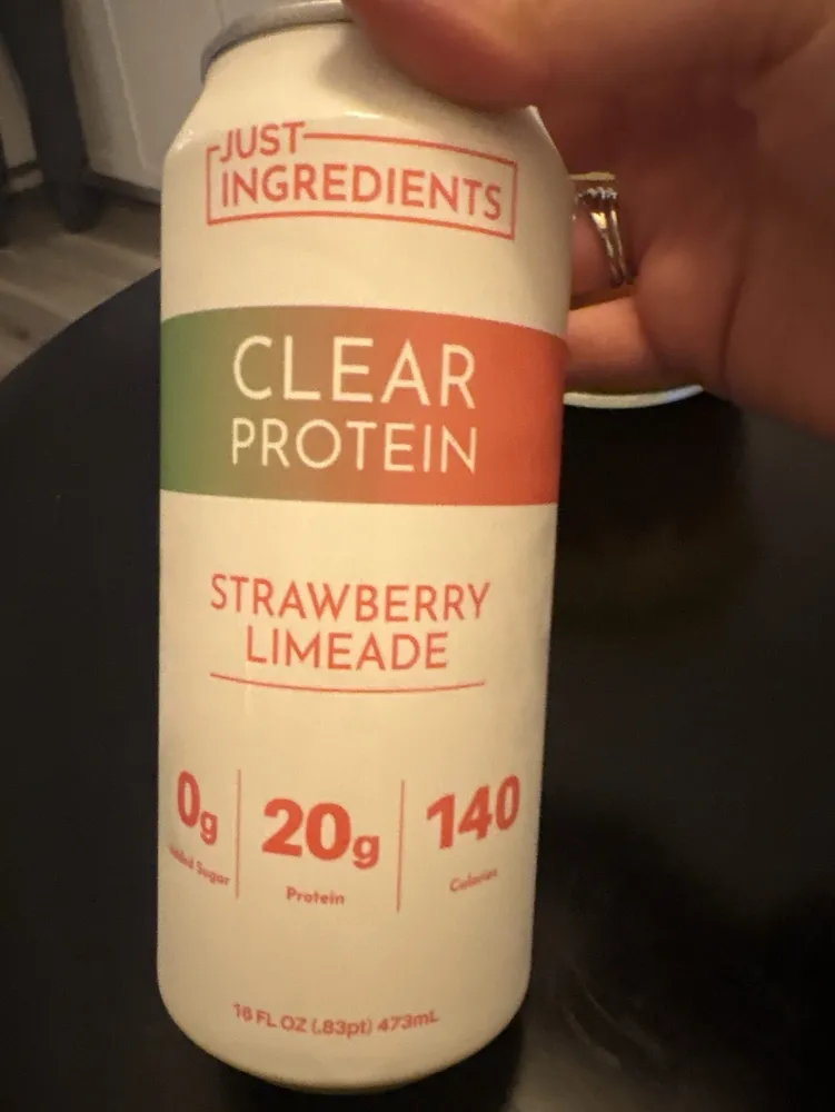 CLEAR PROTEIN STRAWBERRY LIMEADE
