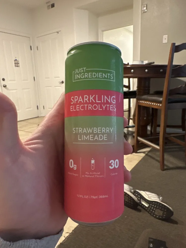 Sparking Electrolytes Strawberry Limeade