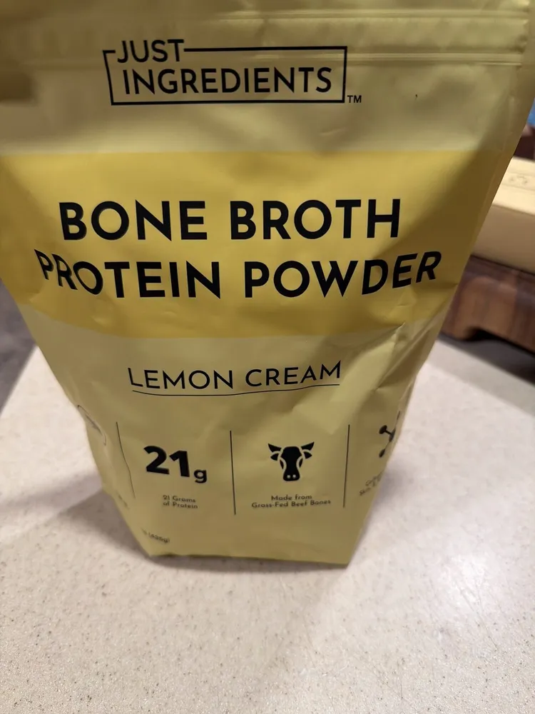 BONE BROTH PROTEIN POWDER LEMON CREAM