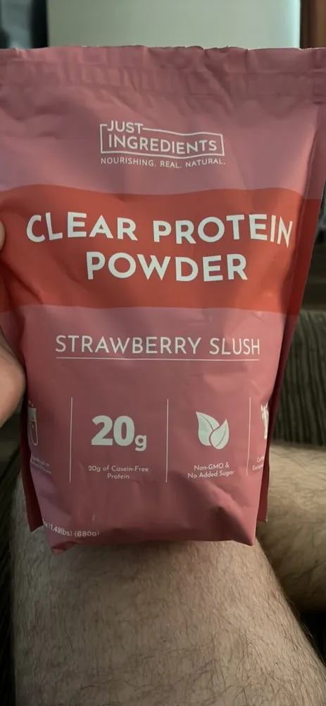 CLEAR PROTEIN POWDER STRAWBERRY SLUSH