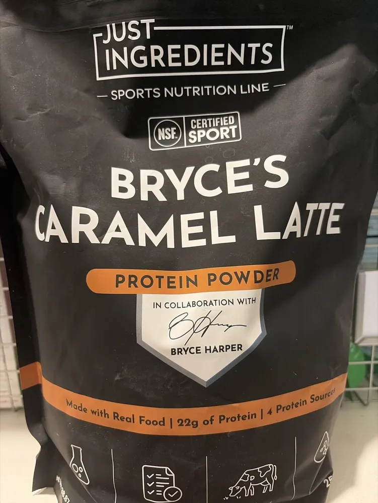 BRYCE'S CARAMEL LATTE PROTEIN POWDER