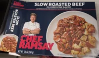 Slow Roasted Beef In A red Wine Sauce