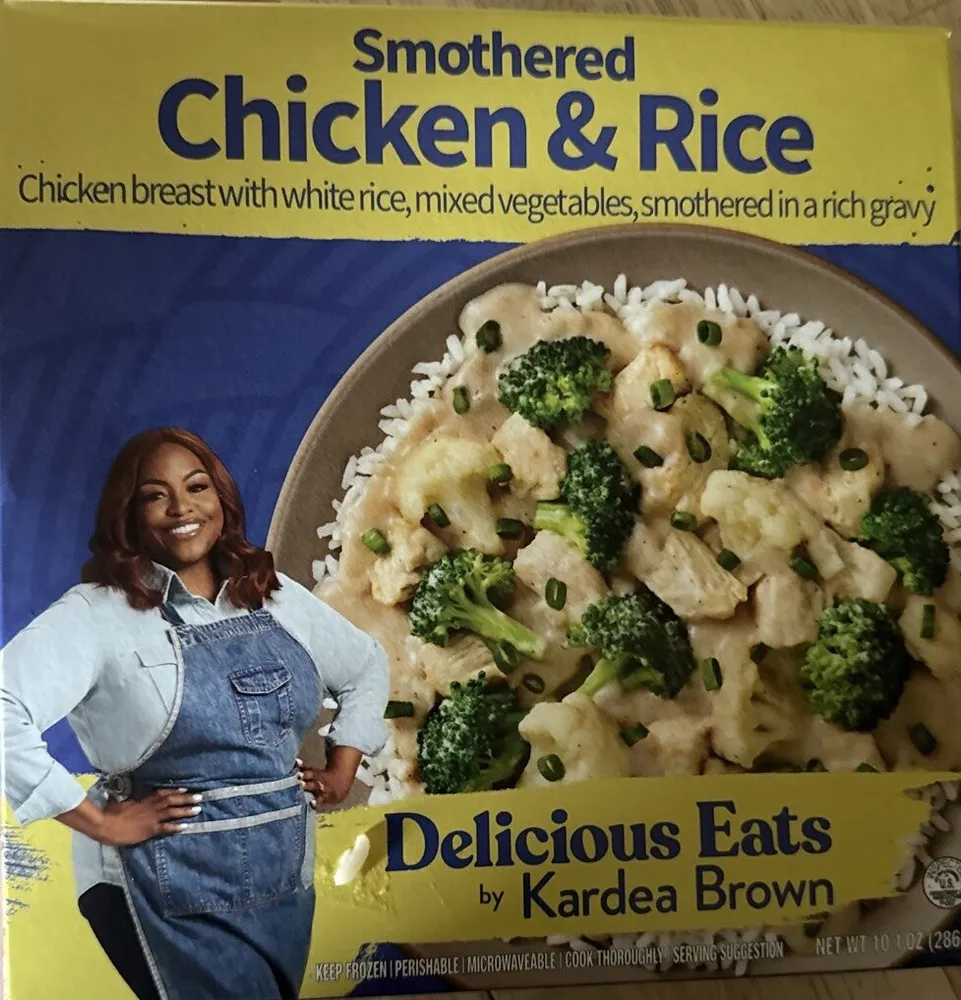 Smothered Chicken And Rice