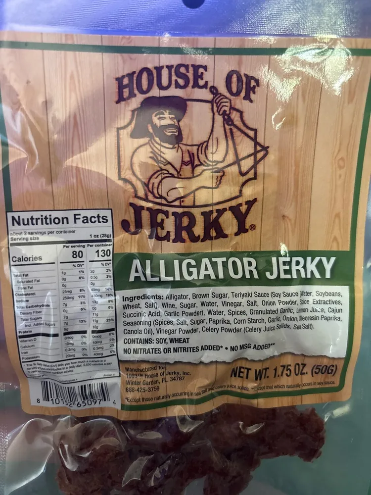 Alligator Jerky