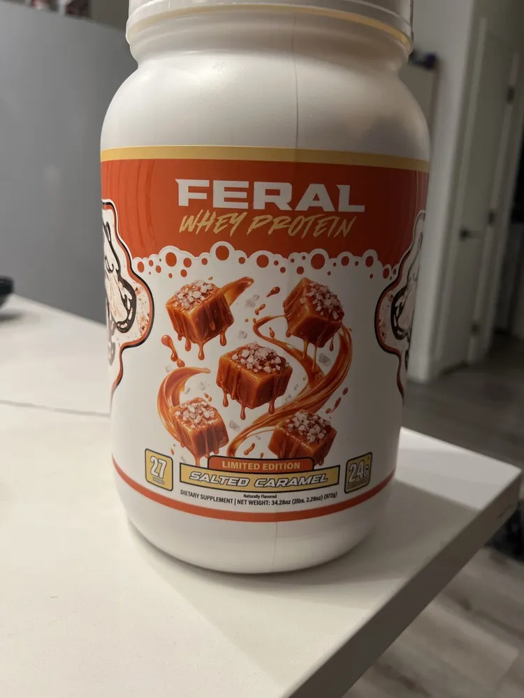 Salted Caramel Whey Protien