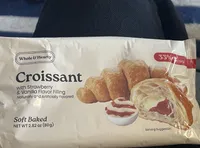 Croissant Strawberry And Vanilla Flavor Filling