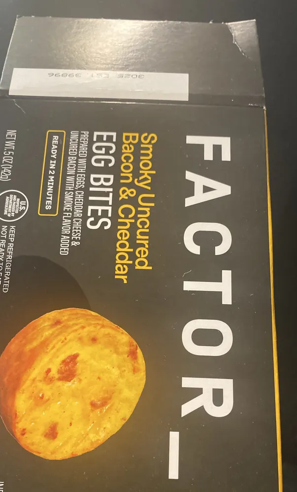 Smoky Uncured Bacon & Cheddar EGG BITES