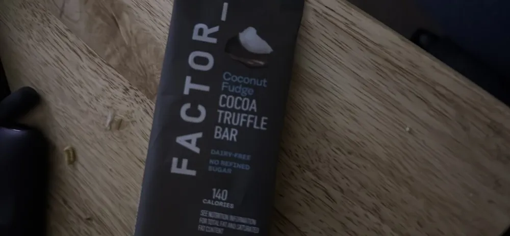 Coconut Fudge Cocoa Truffle Bar