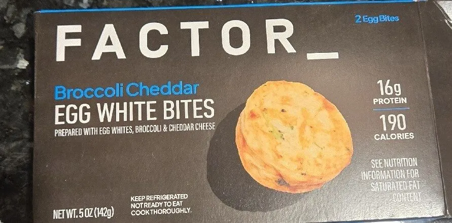 Broccoli Cheddar Egg White Bites