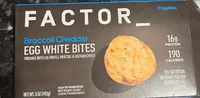 Broccoli Cheddar Egg White Bites
