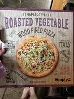 Roasted Vegetable Wood Fire Pizza