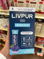 Hydrate Blue Raspberry Electrolyte Drink Mix