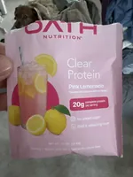 Clear Protein Pink Lemonade