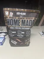 HOME MADE WHOLE FOOD MEAL REPLACEMENT DOUBLE CHOCOLATE BROWNIE