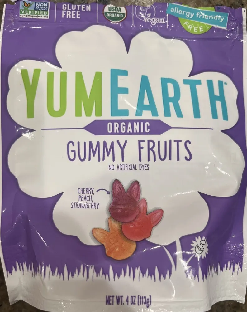 Organic Gummy Fruits