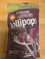 Organic Elderberry Lollipops
