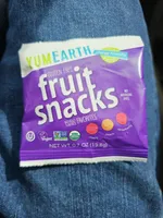 Organic fruit snacks
