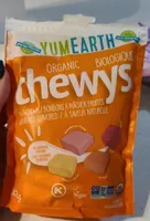 Chewys biologique bonbons à mâcher fruités