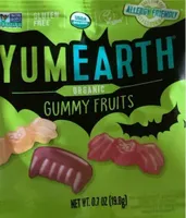 Gummy fruit