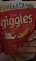 organic giggles chewy candy bites