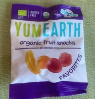 Organic fruit snacks