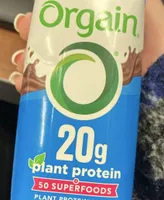 plant protein shake creamy chocolate flavored