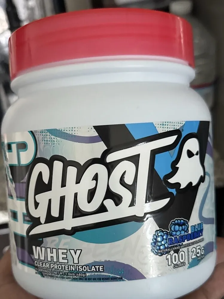 Ghost Clear Whey Blue Raspberry
