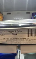 Pepper & Onion Steak