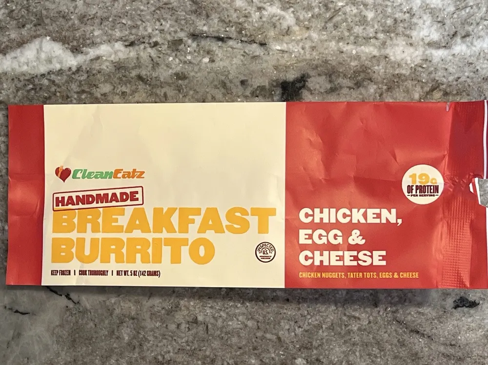 Chicken, Egg, & Cheese Breakfast Burrito