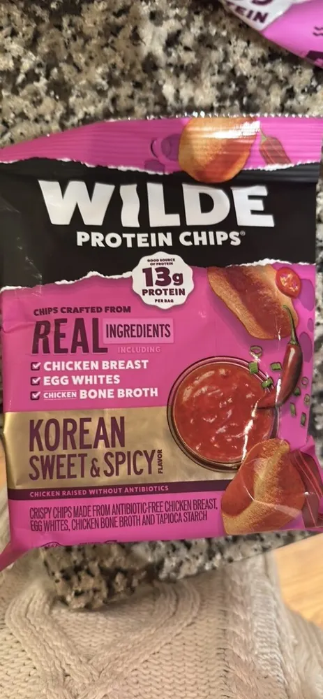 Wilde Protein Chips Korean Sweet & Spicy Flavor