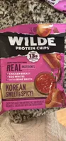 Wilde Protein Chips Korean Sweet & Spicy Flavor